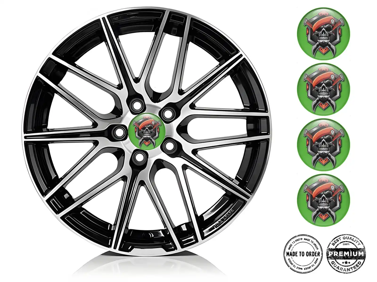 Insignia Rueda Dome Luxury Pegatinas Quality Pro